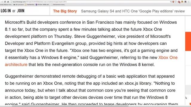 Windows 8 Developers Can Write Apps for Xbox One - Rumor смотреть онлайн