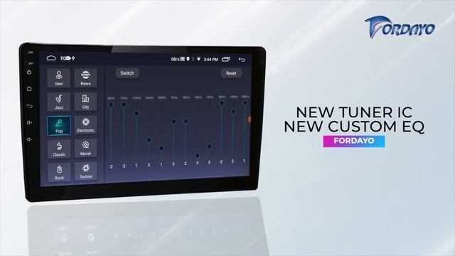 Fordayo FA7 car android player QLED display fast boost up смотреть онлайн