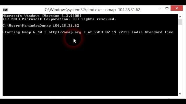performing simple nmap scan in windows and linux смотреть онлайн