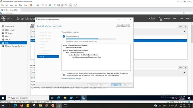 how to install Active Directory Certificate Service in windows Server 2022 смотреть онлайн