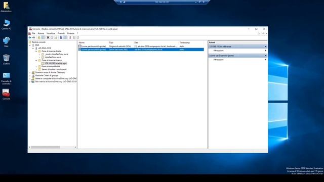 Installazione rete con WIndows Server 2016 - DNS Active Directory Dominio client ESXi e VM Microsof смотреть онлайн