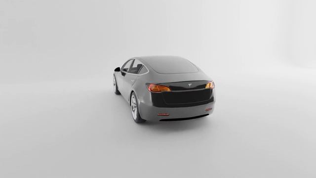 Game asset Tesla m3 | Game ready | Blender 3d смотреть онлайн