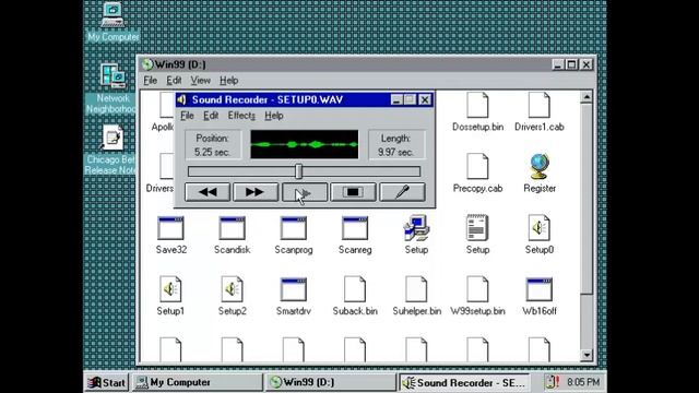 WC - Beta 1 (1994) - Windows 99 (1998) - Setup0.wav (sounds like the startup sound of WNT4.0 (1996) смотреть онлайн