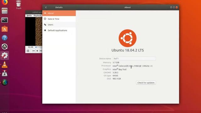 vlc problem staying on top with Ubuntu 18.04.2 LTS смотреть онлайн