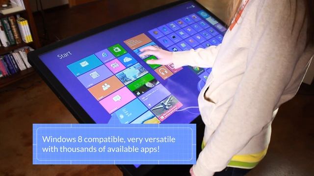 Ideum Platform Multitouch Drafting Tables - 4K Ultra HD смотреть онлайн