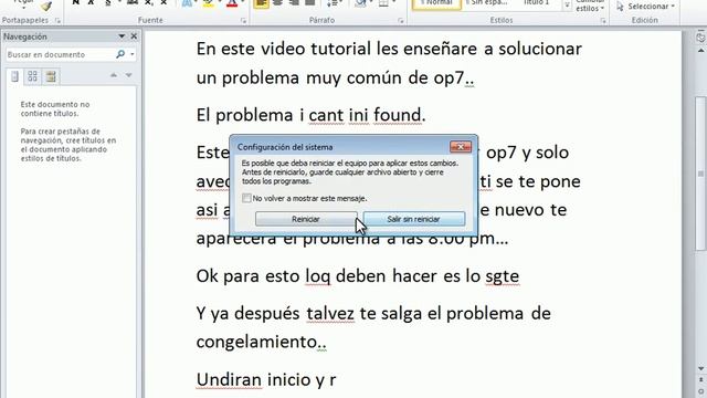 solucion a cant ini file found op7 смотреть онлайн