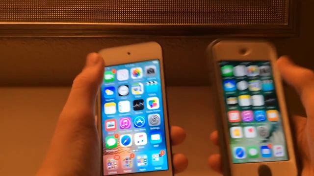 iPod Touch 6th Gen iOS 10.0 Vs iOS 9.3.5 смотреть онлайн