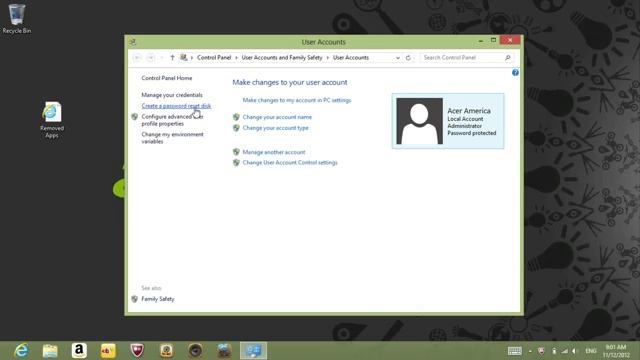Create a Password Reset Disk - Windows 10 смотреть онлайн