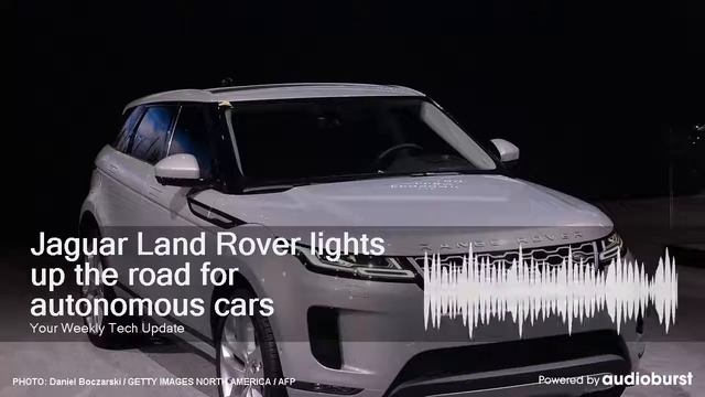 Jaguar Land Rover lights up the road for autonomous cars смотреть онлайн