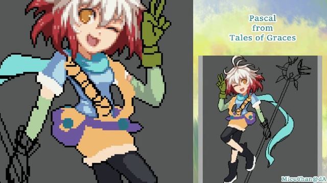 Pascal Pixel Art Time Lapse смотреть онлайн