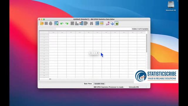 How to Open IBM SPSS Statistics using Mac_Statisticscribe смотреть онлайн