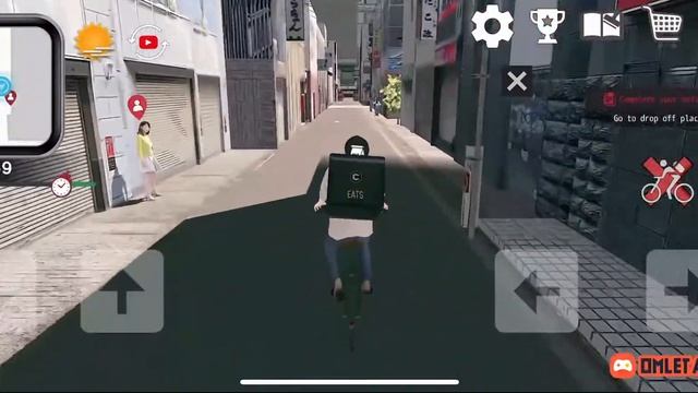 Review Game/Delivery Food Sim - Japan Osaka #1 : Lần đầu làm anh shipper may mắn смотреть онлайн