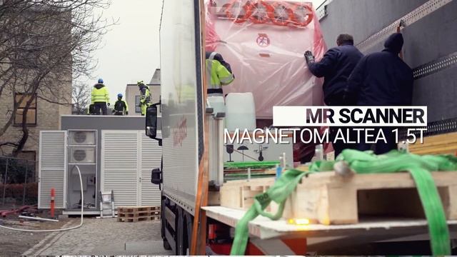 Delivery of MRI Unit - The University Hospital for Companion Animals in Frederiksberg смотреть онлайн