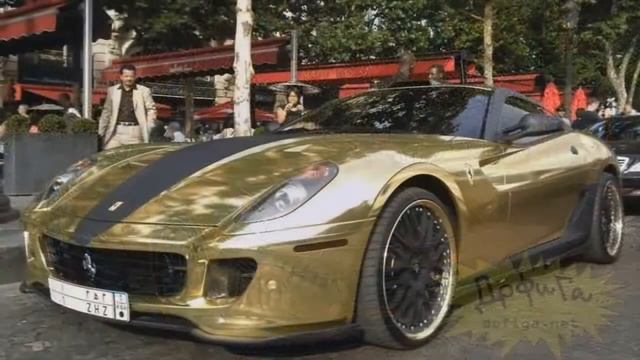 Золотые автомобили Дубая Golden Cars Dubai
