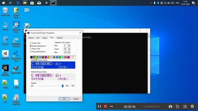 How To Change Color And Font Of Command Prompt || cmd смотреть онлайн