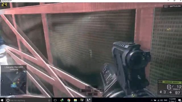 How to check your fps using FRAPS in Windows 10 [with Battlefield 4 gameplay] смотреть онлайн