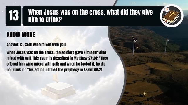 MYSTERIOUS BIBLE QUIZ - 25 BIBLE QUESTIONS TO TEST YOUR BIBLE KNOWLEDGE | The Bible Quiz смотреть онлайн