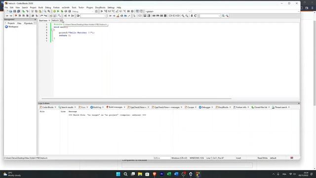 How to fix Codeblocks showing the same output смотреть онлайн