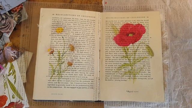 New Altered Book Layouts Part 2: Plus flower window in carved niche смотреть онлайн