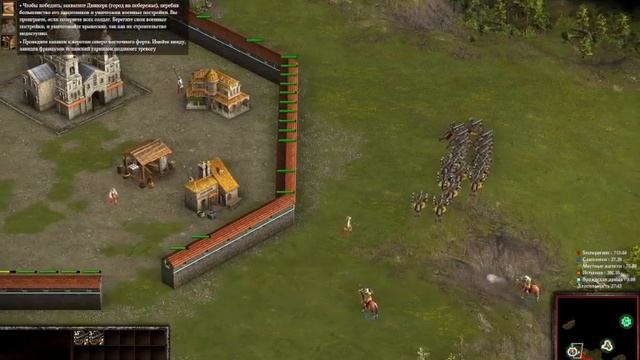 Казаки 3 / Cossacks 3 Прохождение : Золотой век - Осада Дюнкерка смотреть онлайн