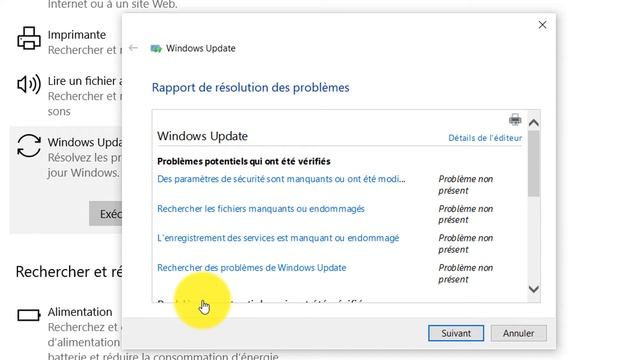 Résoudre les problèmes liés aux mises à jour de Windows 10 смотреть онлайн