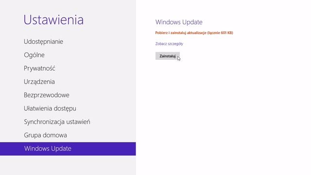 Jak zaktualizować Windows 8 za pomocą Windows Update? смотреть онлайн