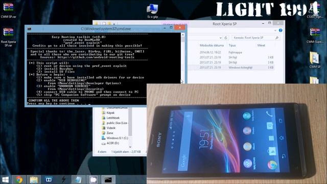 [Tutorial]How to root Xperia SP Android 4.3 12.1.A.1.205 on locked bootloader смотреть онлайн