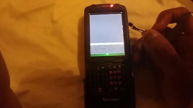 Intermec CN50 Windows Mobile 6 Barcode Scanner смотреть онлайн