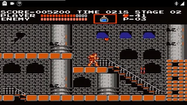 Nes.Emu Android Game play!! (Castlevania 1 ) смотреть онлайн