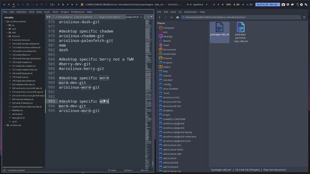 ArcoLinux : 3665 Adding DK to any ArcoLinuxB iso - Xtended in particular - 1/2 смотреть онлайн