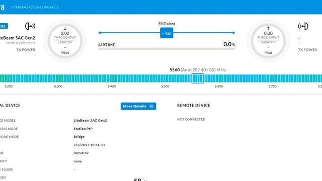 SpeedTest Link LiteBeam 5AC Gen2  PtP