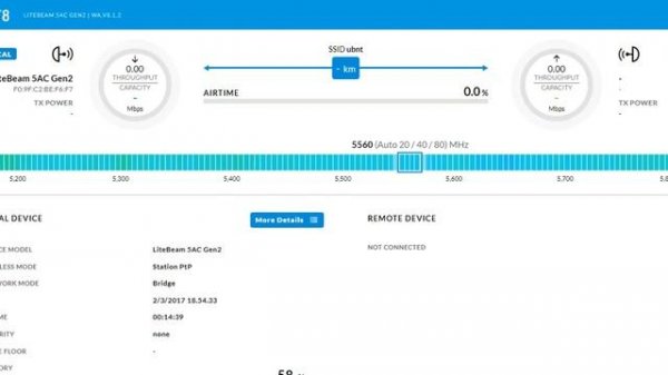 SpeedTest Link LiteBeam 5AC Gen2 PtP