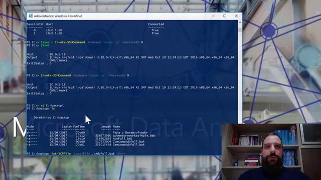 Como Acessar SSH com Powershell смотреть онлайн