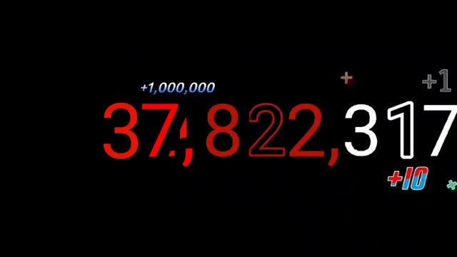 Numbers 0 to 1 trillion with sound смотреть онлайн