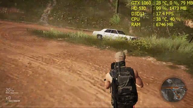 Ghost Recon: Wildlands Open Beta | Intel HD 530 | i5 6500 | 16GB RAM | 720p смотреть онлайн