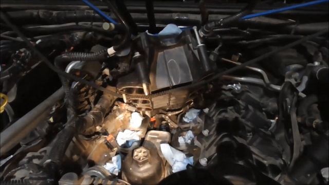 Jeep Wrangler JK Oil Pressure Sensor And Oil Cooler/Filter Housing Replacement - 3.6 Pentastar