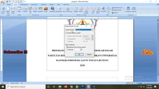cara membuat halaman pada ms word 2007 смотреть онлайн