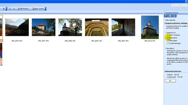 Microsoft Office Picture Manager - Kompresiranje slike смотреть онлайн