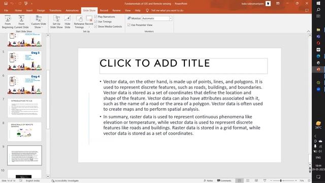Webinar on Fundamentals of GIS and RS | By The Nature's Eye смотреть онлайн