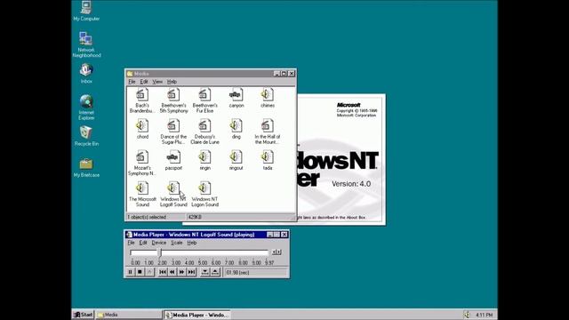 Windows NT 4.0 Build 1353 смотреть онлайн