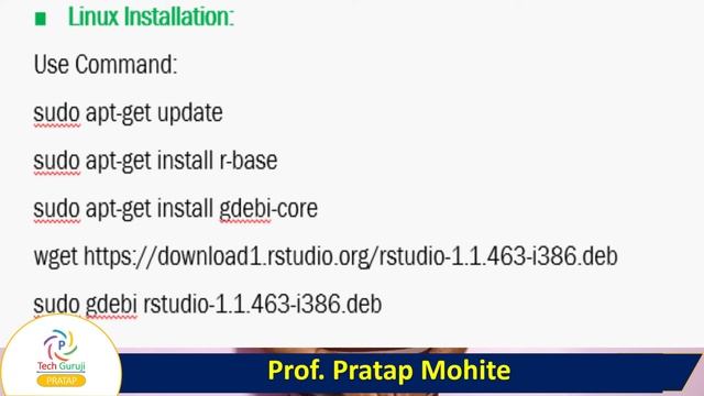 Lecture No:3 Installation of R On Windows & Ubuntu System | By Prof. Pratap Mohite смотреть онлайн