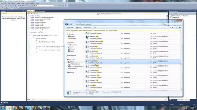 Process Class pt 1 IN C # (SHARP) смотреть онлайн