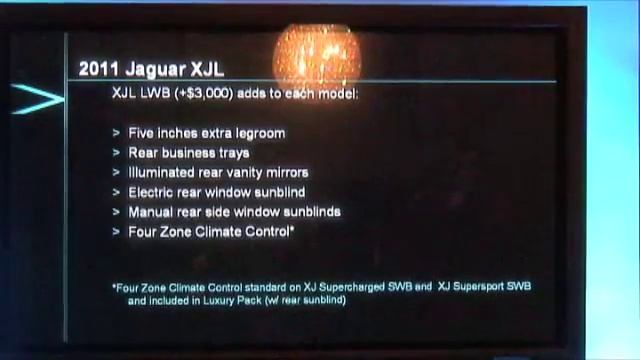 2011 Jaguar XJ Launch, Marketing смотреть онлайн