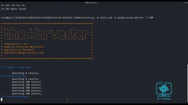 اتقان كالي لينكس لاختبار الاختراق المتقدم - شرح اداه theHarvester смотреть онлайн