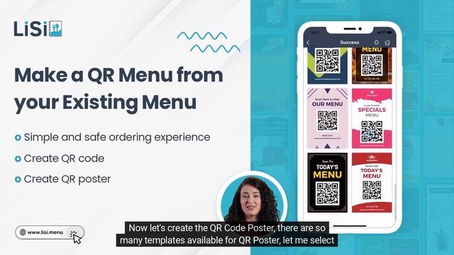 How to make a QR Code Menu for your restaurant (Menu QR Codes) | lisi.menu смотреть онлайн