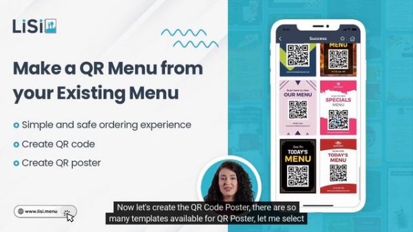How to make a QR Code Menu for your restaurant (Menu QR Codes) | lisi.menu