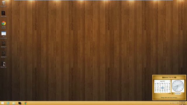 Wood Skin - Theme for Windows 7/8/10 смотреть онлайн