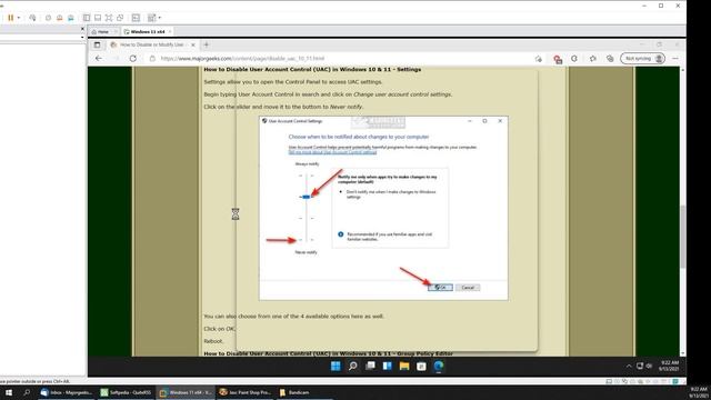 How to Disable or Modify User Account Control UAC in Windows 10 & 11 смотреть онлайн