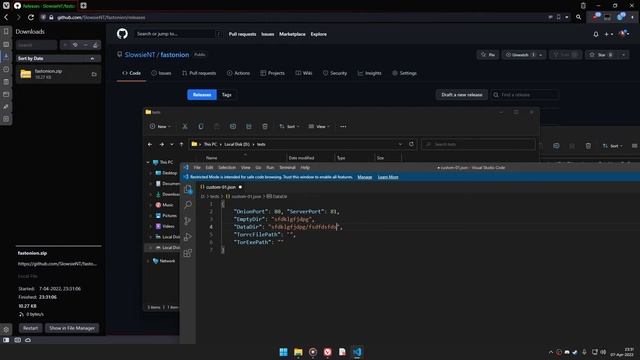 [Windows; .NET v3.5] Running .onion service fast (fastonion) смотреть онлайн