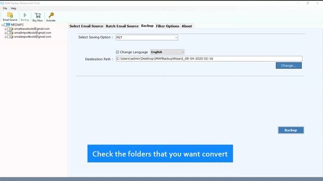 How to backup batch IMAP email accounts to Gmail? – Learn the Simplest way смотреть онлайн